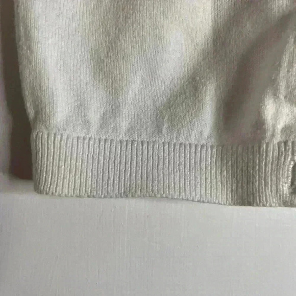 Baby Gap Girl’s Denim Dress and Carters White  Cotton Sweater 12-18 months - Picture 9 of 11